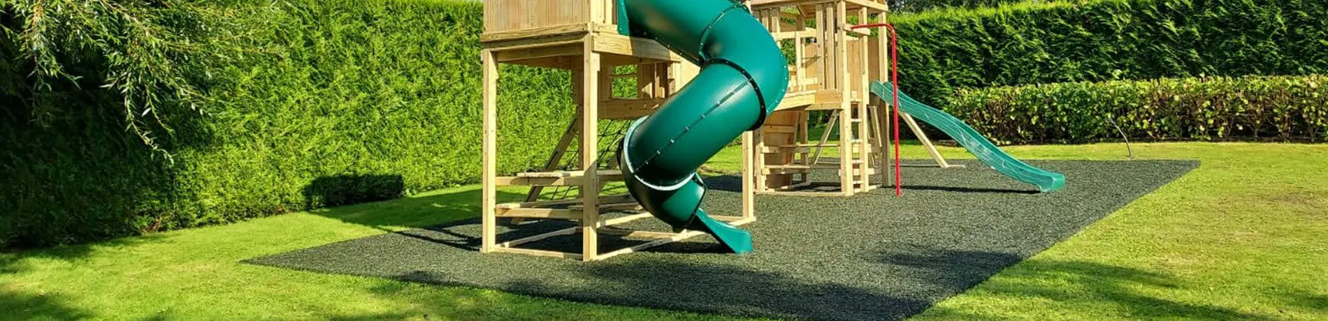 Rubber bonded mulch slider image